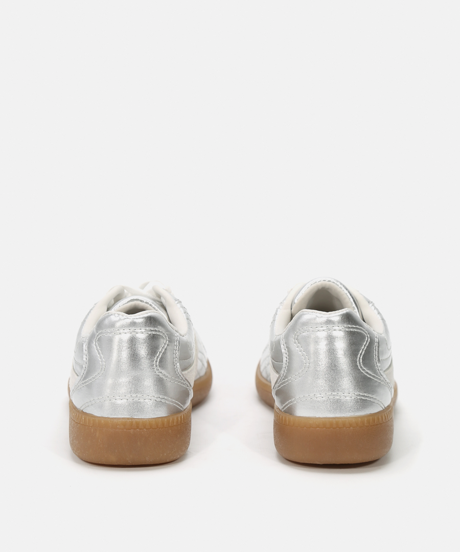 Zapatillas casual retro metalizadas image number null